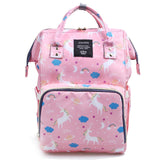 Diaper Bag Backpack For Moms Travel Waterproof Large Capacity Stroller Bag